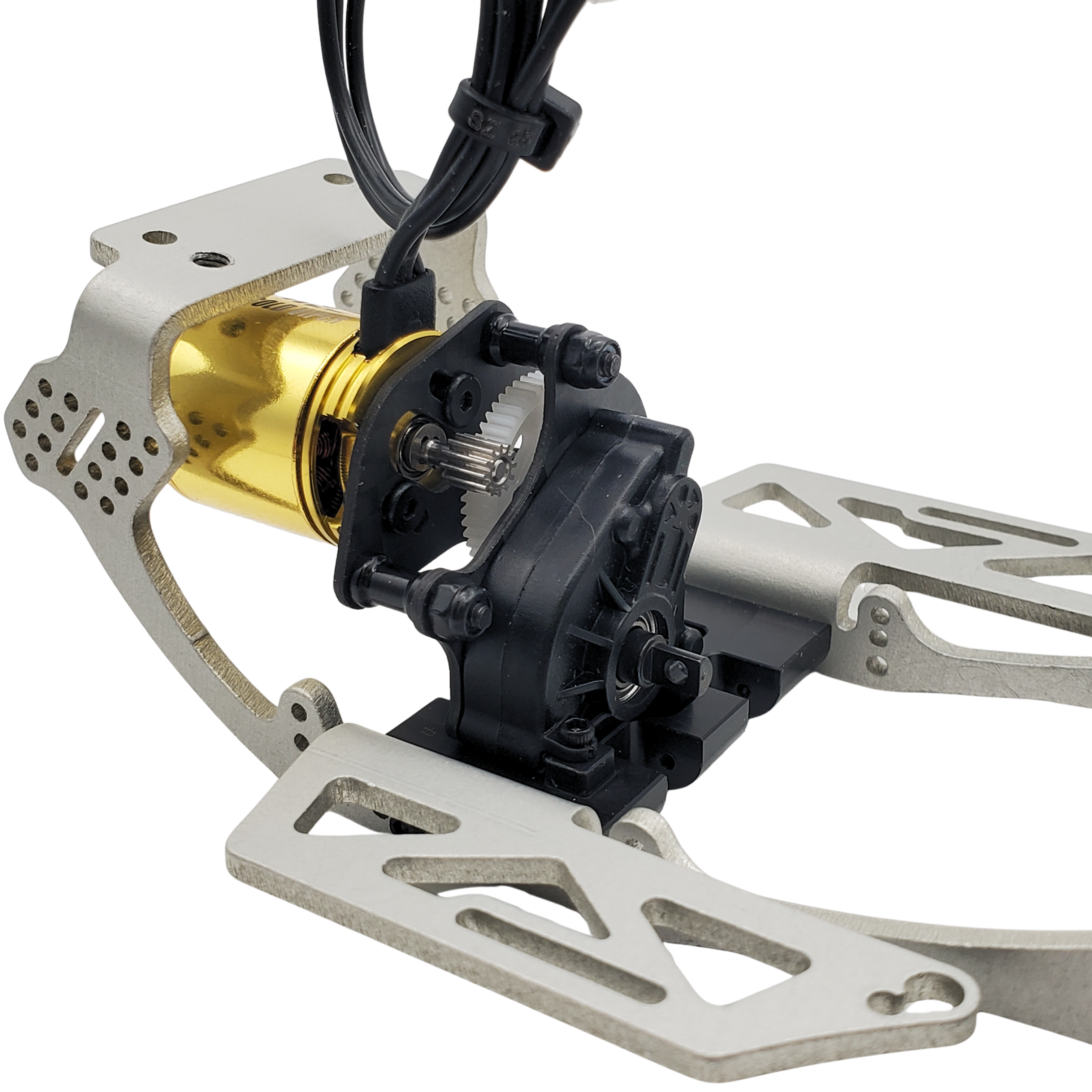 Carbon Fiber Forward Brushless Motor Mount for SCX24
