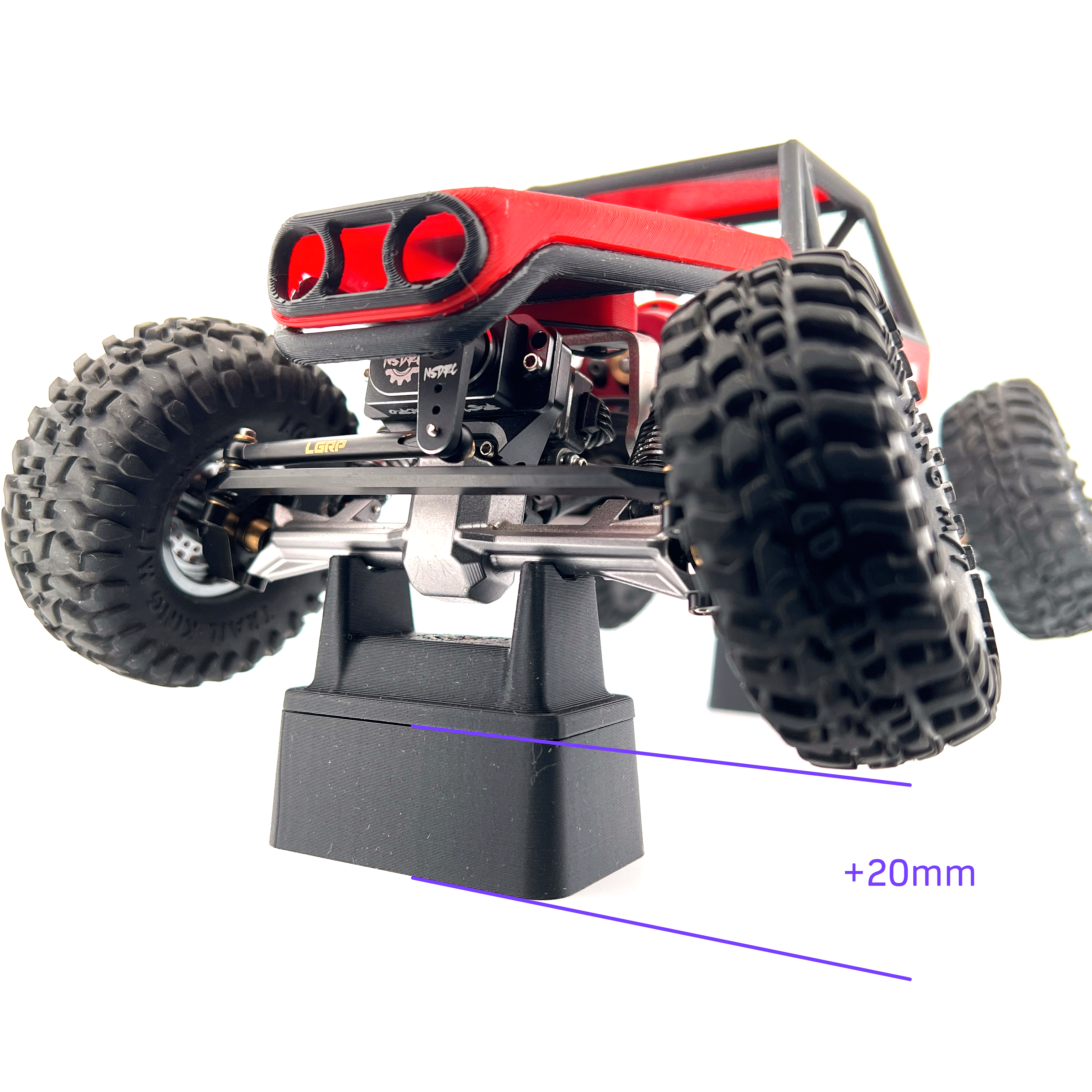 Adjustable Crawler Stand 3D Print File