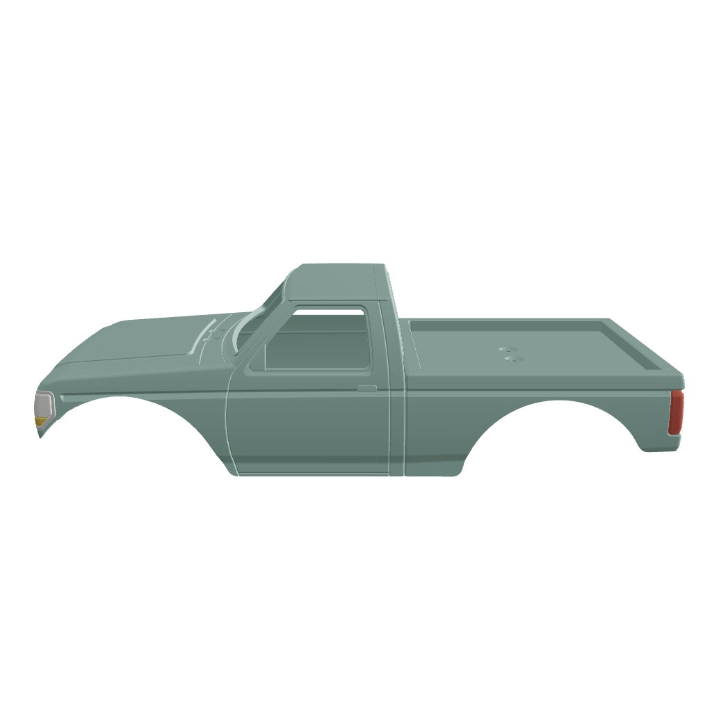 Americana Scale OBS Truck Body 3D Print File