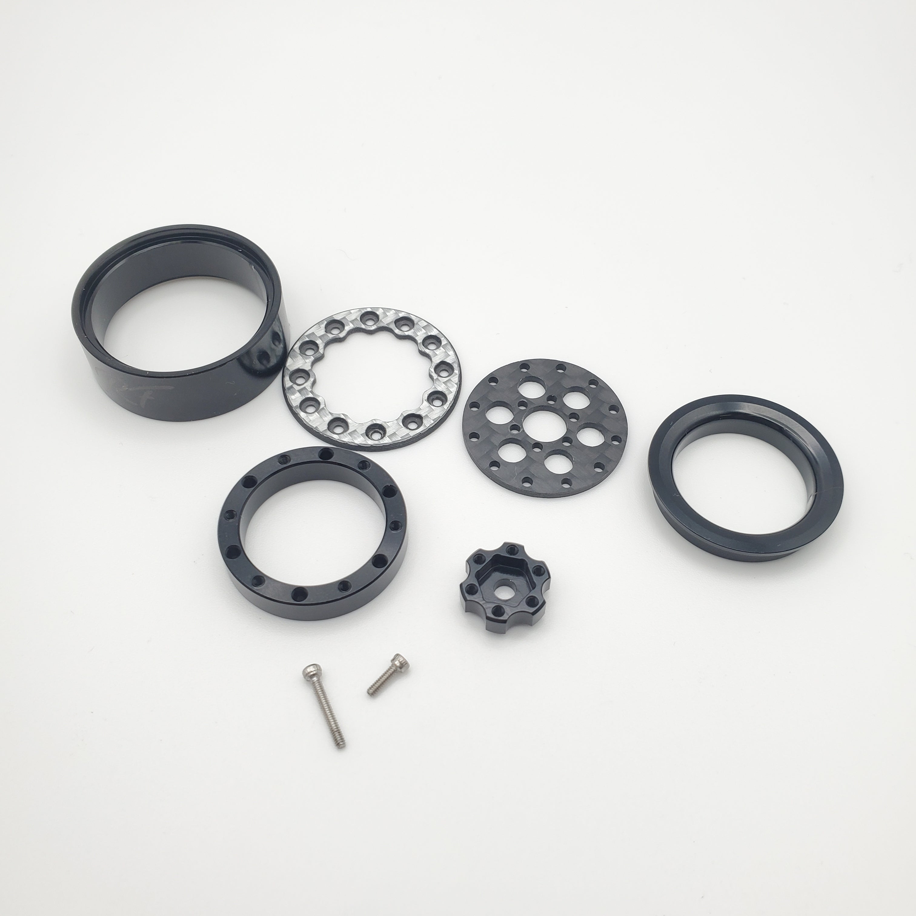 1.0" Carbon Fiber Dual-Offset Wheel