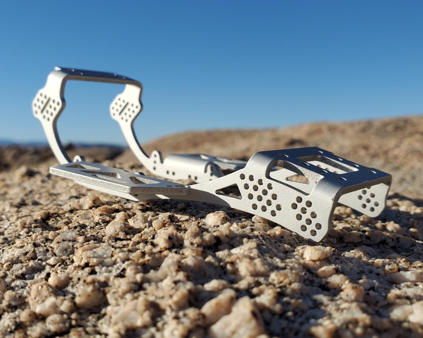 V2 One-Peice Chassis for SCX24™ - Raw Aluminum