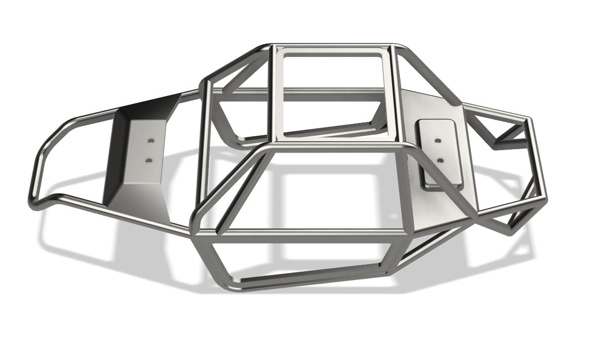 Canyon Master Cage Kit 3D Print File for 155mm RF Chassis