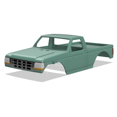 Americana Scale OBS Truck Body 3D Print File