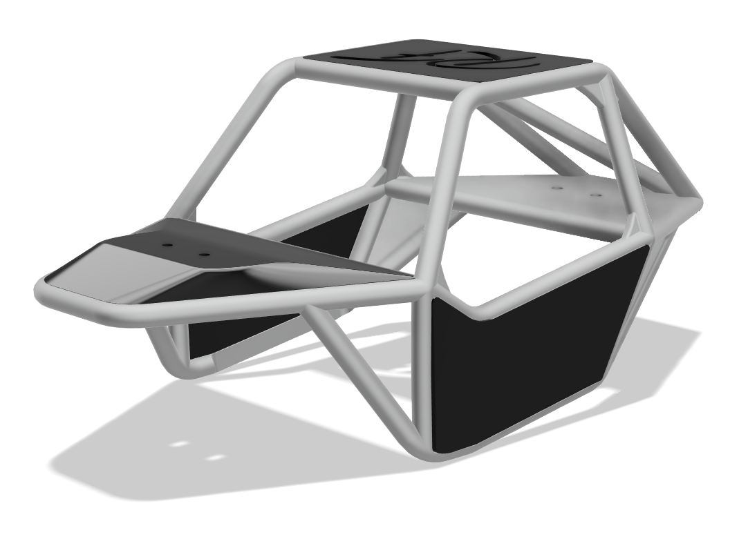 Trail Rat Cage Kit 3D Print File for 145mm RF Chassis