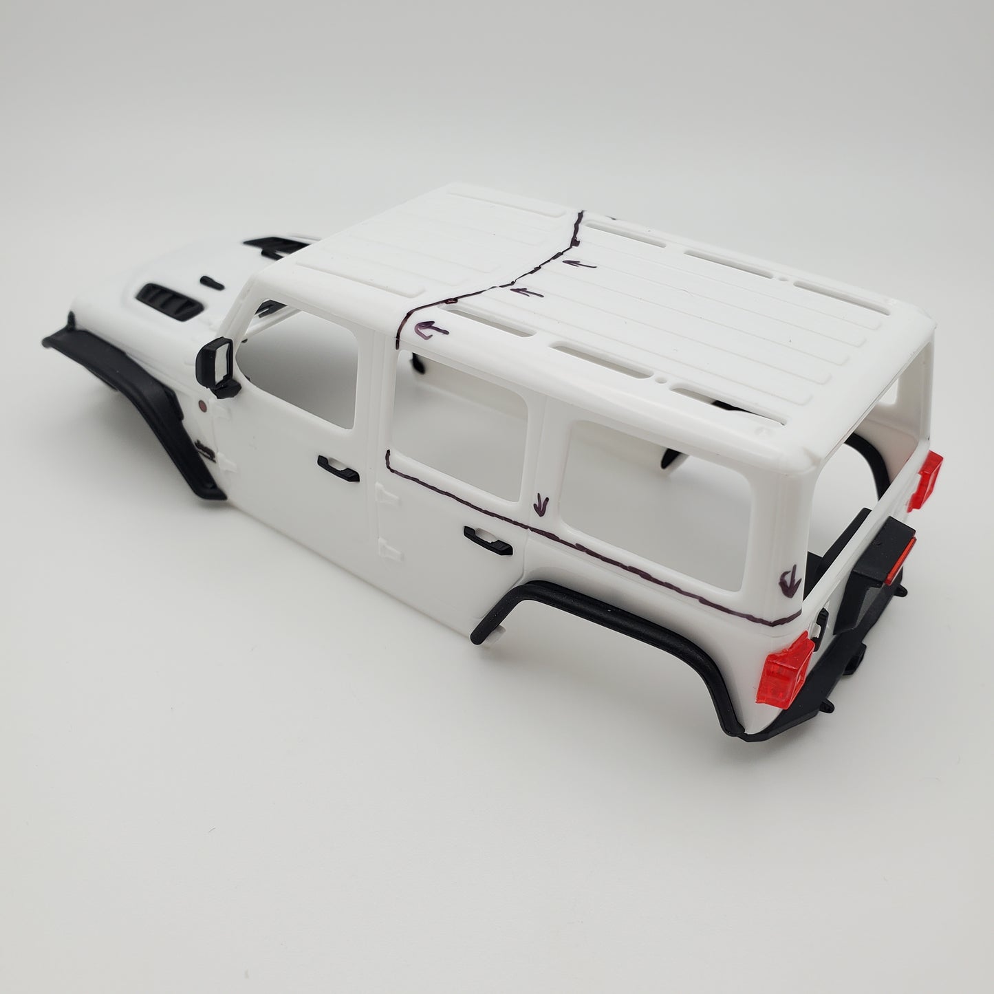 Truck Conversion 3D Print File for SCX30 JLU