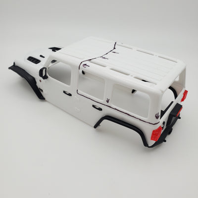 Truck Conversion 3D Print File for SCX30 JLU