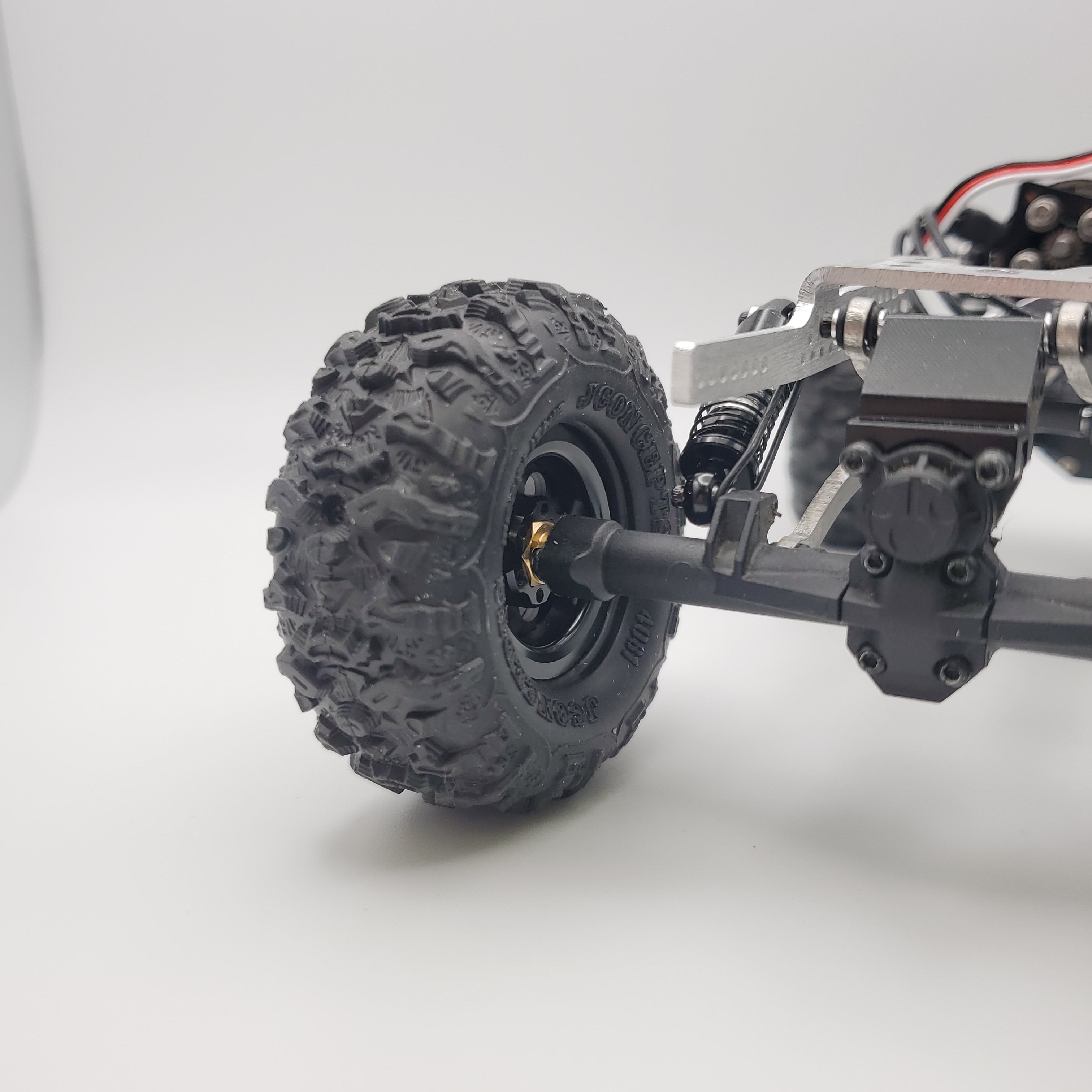 1.0" Carbon Fiber Dual-Offset Wheel