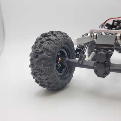 1.0" Carbon Fiber Dual-Offset Wheel