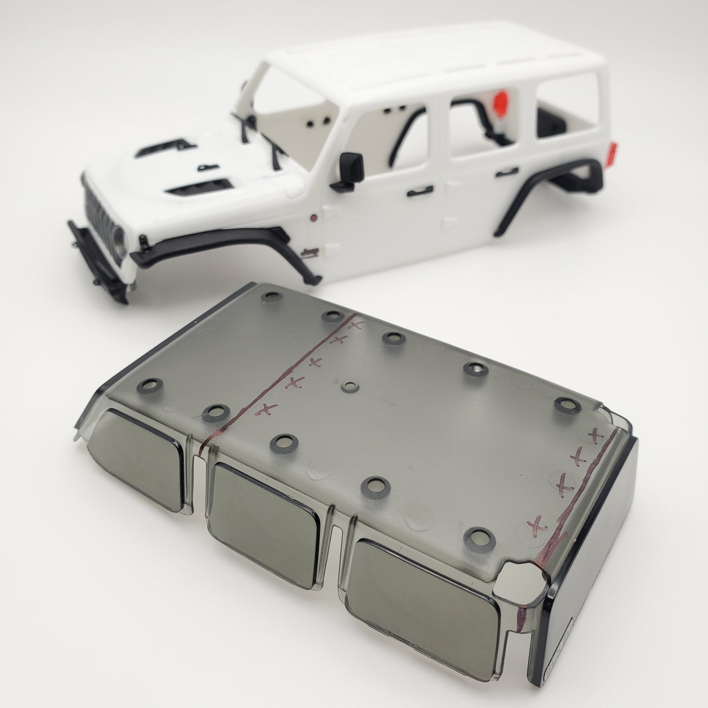 Truck Conversion 3D Print File for SCX30 JLU