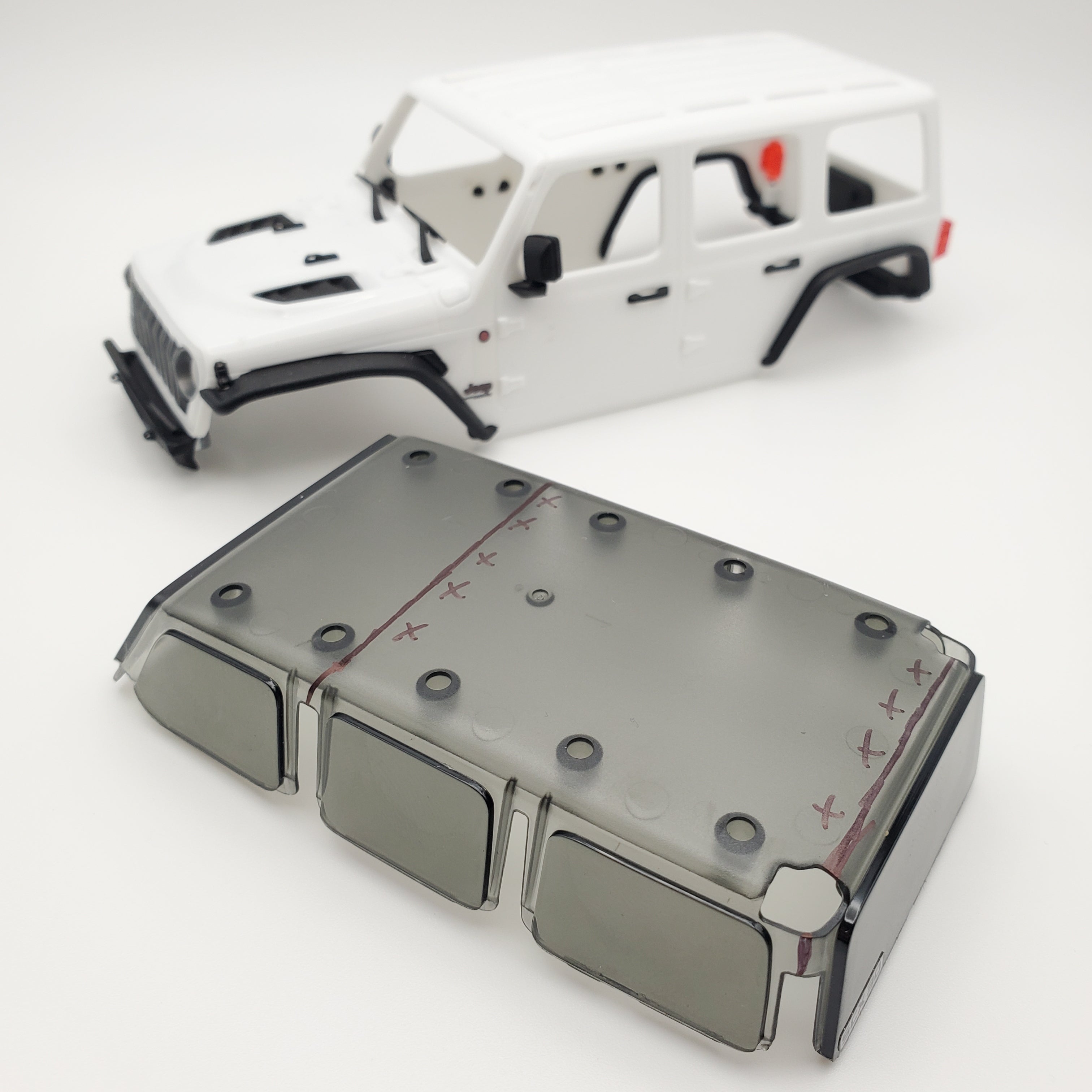 Truck Conversion 3D Print File for SCX30 JLU