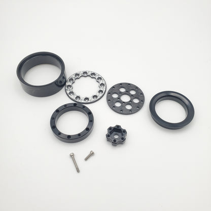 1.0" Carbon Fiber Dual-Offset Wheel