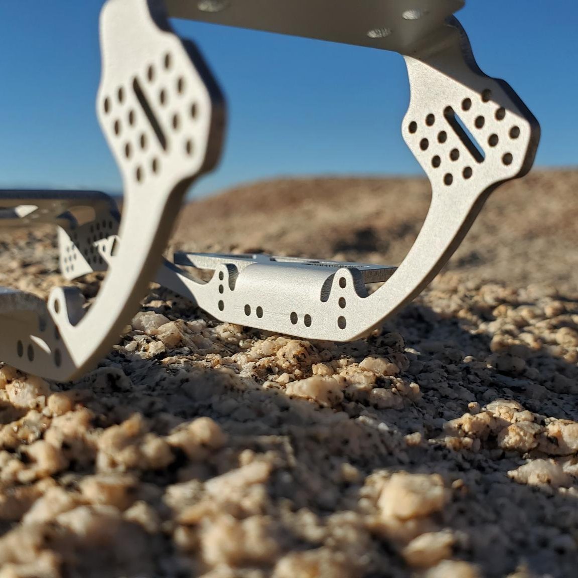 V2 One-Peice Chassis for SCX24™ - Raw Aluminum