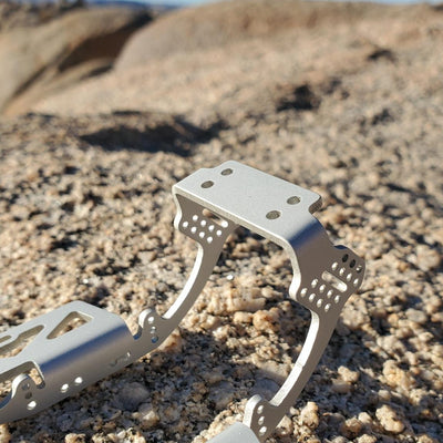 V2 One-Peice Chassis for SCX24™ - Raw Aluminum