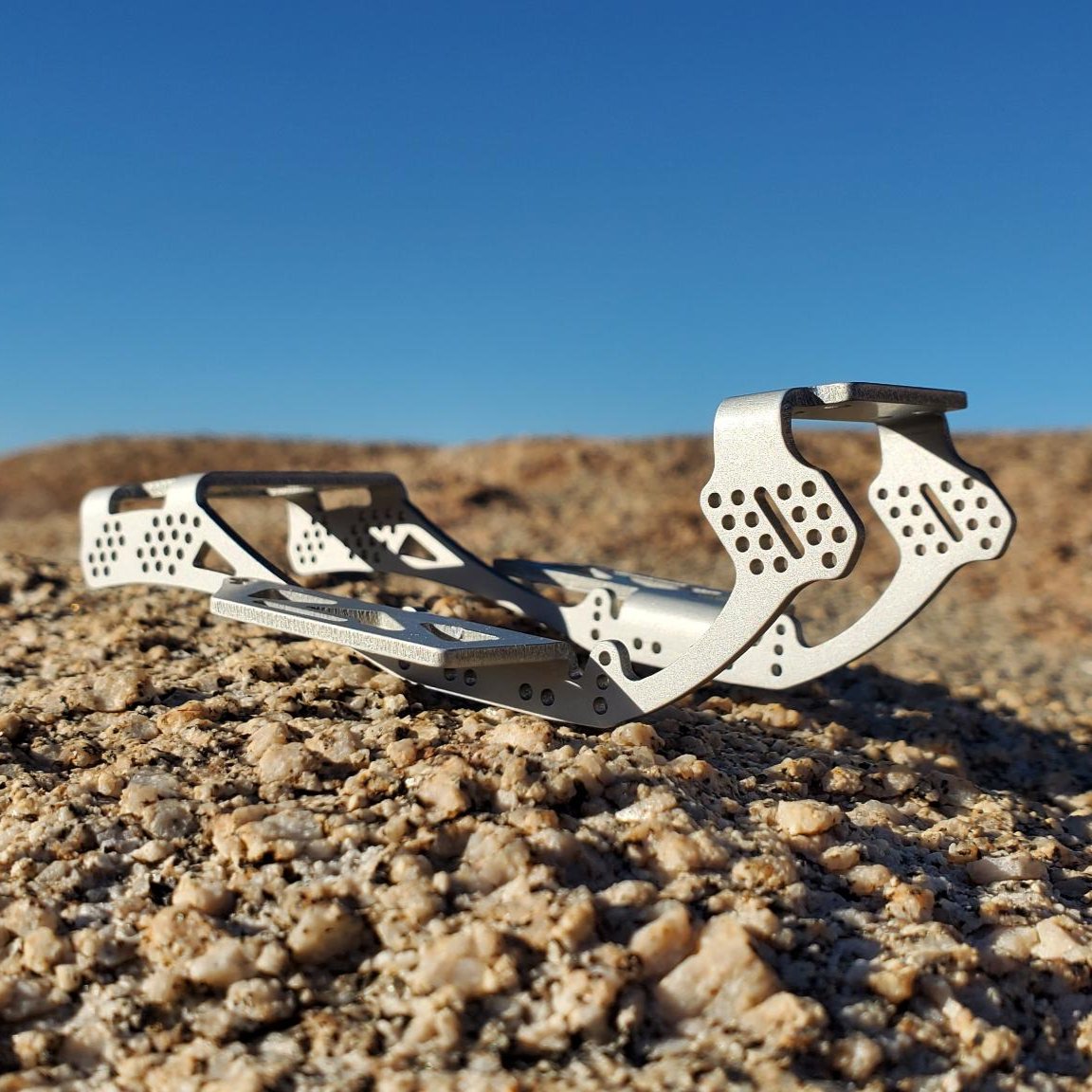 V2 One-Peice Chassis for SCX24™ - Raw Aluminum