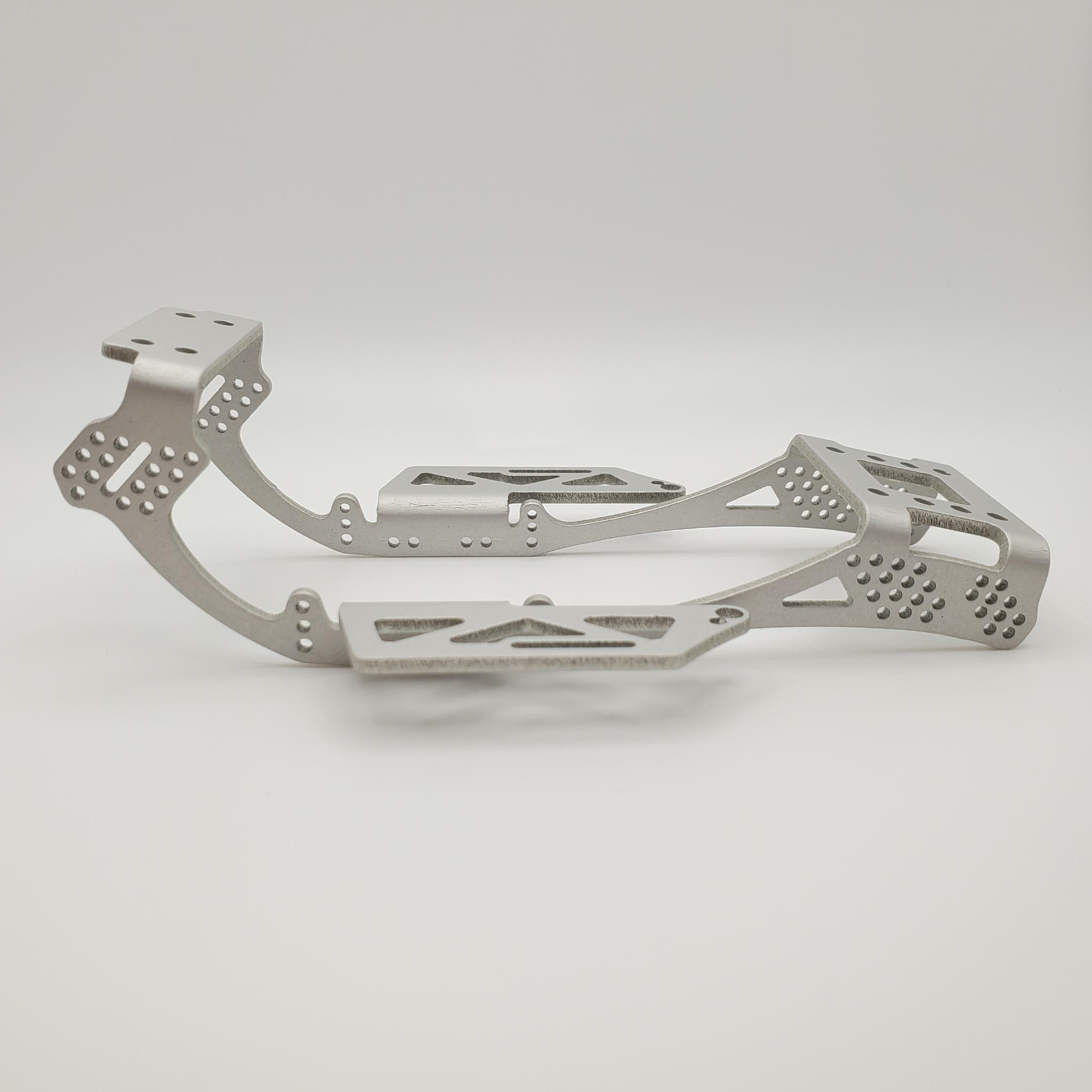 V2 One-Peice Chassis for SCX24™ - Raw Aluminum